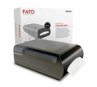 Fato - Distributeur de serviettes empilables Counter Mod pour serviettes intercalées 16x24, Système Nap-by-Nap, Utilisation sur table ou comptoir, ABS, Couleur Noir