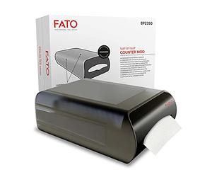 Fato - Distributeur de serviettes empilables Counter Mod pour serviettes intercalées 16x24, Système Nap-by-Nap, Utilisation sur table ou comptoir, ABS, Couleur Noir