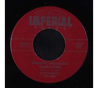 FATS DOMINO - when my dreamboat comes home / so-long 45 rpm single