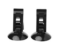 FATTERYU 1 paire de supports universels pour cartes de stationnement avec ventouse pour pare-brise de voiture