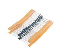 fatteryu 100 pièces 1k ohm 1 / 4W résistance à Film métallique 1kohm 0.25W 1% pour