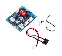 fatteryu 12V CPU Fan Temperature Control PWM Speed Controller Module Alarm Buzzer Sensor