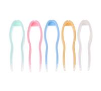 fatteryu Brucelles pour lentilles de Contact Soins Pince de Voyage Pince à enlever Les Pinces pour Outils de Nettoyage Kit de Couleurs aléatoires