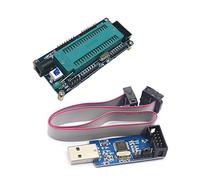 fatteryu Carte de développement de système AVR ATMEGA et Module USB ATMEGA8 ISP Programmer 51
