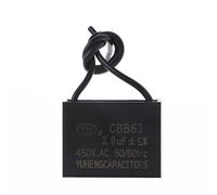 fatteryu Condensateur de démarrage CBB61 450 V 1/2/3/4/5/6/10 pour ventilateur de plafond