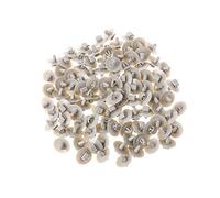 fatteryu - Lot de 100 clips de protection pour rebord de porte de Renault Trafic