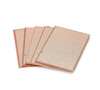 fatteryu Lot de 5 circuits imprimés universels en bakélite pour prototypage PCB