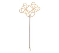 fatteryu Traditionnel Raquette Tissé Imitation Rotin Propre Duster Tapis Tapis Batteur Durable Main