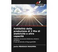 Fattibilità della produzione di 2 Mw di elettricità e altre capacità: mediante conversione fototermica cilindrico-parabolica, Il caso del distretto di Mugunga/GOMA