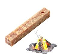 Fatwood Bâtons D'allumage De Feu - Bois D'allumage en Bois De Pin Naturel 30,5 Cm, Amadou À Éclairage Rapide, Combustible D'alumage Étanche, Alimentation Écologique pour Feu De Camp, Amadou De Chemin