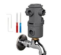 Faucet Aerator Tool - 16 in 1 Wrench for Kitchen | Multipurpose Sink Key with Spout Removal Function, Magnetic Holder Accessory, Easy Grip Handle, Replacement Plumbing Aid for Home Use