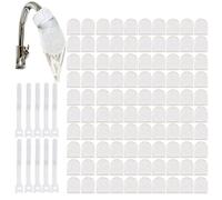 Faucet Filter Cotton Bag | Portable Splash Proof Purifier | 100-Piece Kitchen Tap Water Filter Bag | For Scale Sand Limescale Silt Home Dorm Apartment Sink Indoor Outdoor School Boys Room Offices Gar