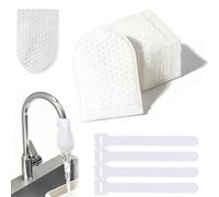 Faucet Filter Cotton Bag, Simple DIY Faucet Filter Bag for Kitchen Sink & Bathroom Faucets, All the Scale and Sediments (100Pcs)