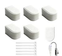 Faucet Filter Cotton Bag, Universal Water Filter for Sink Faucet, Kitchen and Bathroom Splash-Proof Filter Bags for Rust and Sediment (50PCS)
