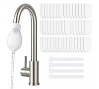 Faucet Filter Cotton Bags, Universal Faucet Filter Bag for Kitchen Sink, Multi-Layer Water Tap Cotton Filters Bag，30Pcs