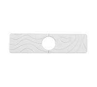 Faucet Mat - Anti Slip Splash Guard Tray for Kitchen Sink | Absorbent Stone Drying Pad with Quick Drain Design & Protective for Bathroom Counter and Everyday Cleaning Needs 17.7x3.93x0.35in