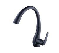 faucets Robinet mélangeur moderne et créatif pivotant à 360°, entièrement plaqué or cuivré, for baignoire, eau chaude froide, avec poignée en céramique douchette