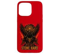 Faucheuse ailée sur Le trône Ardent de crânes Coque pour iPhone 15 Pro Max