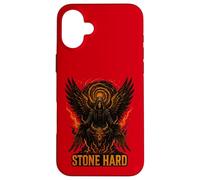 Faucheuse ailée sur Le trône Ardent de crânes Coque pour iPhone 16 Plus
