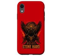 Faucheuse ailée sur Le trône Ardent de crânes Coque pour iPhone XR