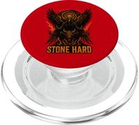 Faucheuse ailée sur Le trône Ardent de crânes PopSockets PopGrip pour MagSafe