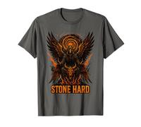 Faucheuse ailée sur Le trône Ardent de crânes T-Shirt