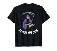 Faucheuse amusante « I Love My Job » pour Halloween T-Shirt