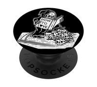 Faucheuse Comment Aimer Blackwork PopSockets PopGrip Adhésif