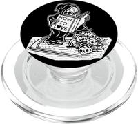 Faucheuse Comment Aimer Blackwork PopSockets PopGrip pour MagSafe