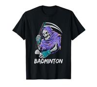 Faucheuse de badminton Halloween T-Shirt