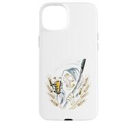 Faucheuse de bière blanche amateurs de bière tête de mort drôle Coque pour iPhone 15 Plus