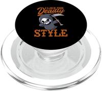 Faucheuse Mignonne de Style Mortel PopSockets PopGrip pour MagSafe