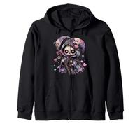 Faucheuse Mignonne effrayante Kawaii Pastel Goth Sweat à Capuche
