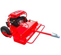 Faucheuse rotative 116 cm tractable pour quad avec moteur essence 16 ch et démarrage électrique Torros CMA120