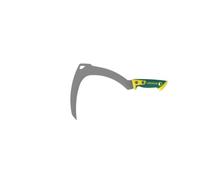 Faucille à broussailles coudée 50 cm Duopro - lame inox trempée 50-55 HRC - manche bi-matière - débroussaillage et fauchage précis