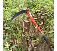 Faucille agricole pliante à long manche GOTOTOP - Coupe de blé, tondeuse à gazon et désherbage