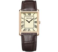Faucon Carré F10054 - Homme - 28 mm - Analogique - Quartz - Verre recouvert de saphir