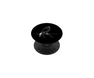 Faucon Linéaire Ornithologue PopSockets PopGrip Adhésif