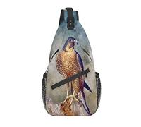 Faucon pèlerin Falco Sling Dos Poitrine bandoulière Sac à Dos décontracté pour Hommes Femmes