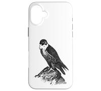 Faucon pèlerin fauconnerie Oiseau de Proie observateur d'oiseaux Cadeau Coque pour iPhone 16 Plus