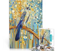 Faucon sous Un Ciel Scintillant Puzzles pour Adultes 1000 pièces Jeux Jouets Cadeaux Anniversaire et Cadeaux Uniques 38x26cm