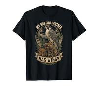 Fauconnerie Fauconnier Faucon My Hunting Partner Has Wings T-Shirt