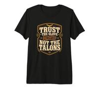 Fauconnerie, fauconnier, Oiseau de Proie, Raptor, manipulateur, pèlerin T-Shirt Haut de Gamme
