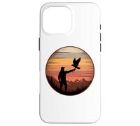 Fauconnerie Rétro Faucon Fauconnier Faucons Coque pour iPhone 16 Pro Max