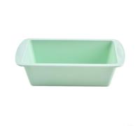 Fauhapyway à Cake Silicone Antiadhésif 19x9cm pour Pain à Cake Silicone | pour surface antiadhésive, démoulage , déformation, pour idéal pour pain et cake, 19.2x9.5cm(Green)
