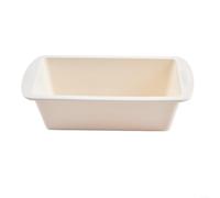 Fauhapyway à Cake Silicone Antiadhésif 19x9cm pour Pain à Cake Silicone | pour surface antiadhésive, démoulage , déformation, pour idéal pour pain et cake, 19.2x9.5cm(Beige)
