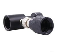 Fauhapyway Adaptateur Crystal TR21-4 vers W21.8-14 pour recharge de bouteille Sodastream - Noir (A)