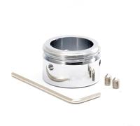 Fauhapyway Adaptateur de vanne de chauffage en acier inoxydable M30 x 1,5 pour thermostat et radiateur pour systèmes RA RAVL avec clé hexagonale et vis (B)
