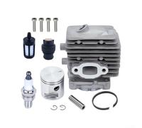 Fauhapyway Alliage Métal Kit Cylindre 51mm Pour BG56C SH86 | Alliage résistant corrosion, finition nickelée, dissipation chaleur, pour BG56C, SH86