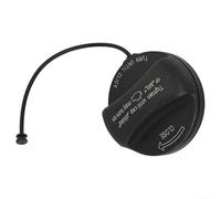 Fauhapyway Bouchon de réservoir de carburant noir pour BMW 1 3 5 7 X1 X3 520 525 OEM 16117222391